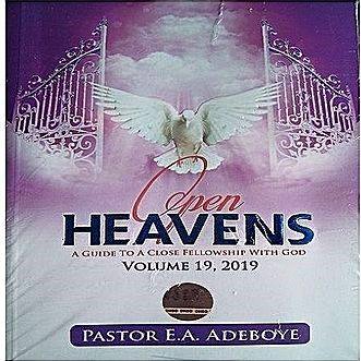 2019 Open Heavens Daily Devotional By Pastor EA Adeboye